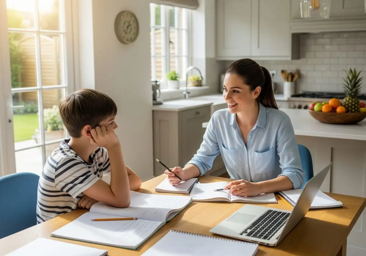 A General Academic tutor working with a student
