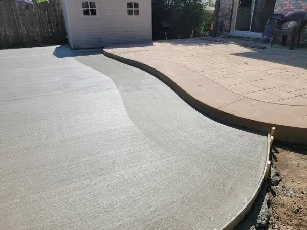 Pressure washing work by Handyman Services