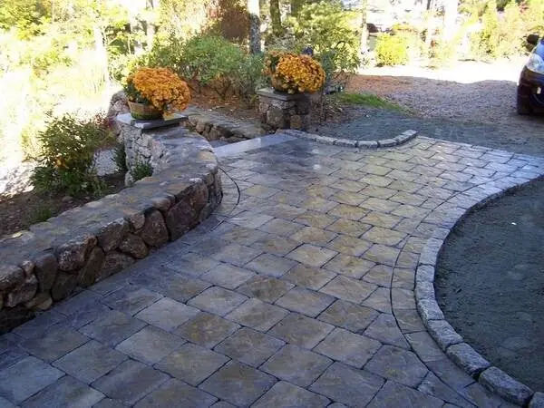 Concrete & hardscape work by Handyman Services