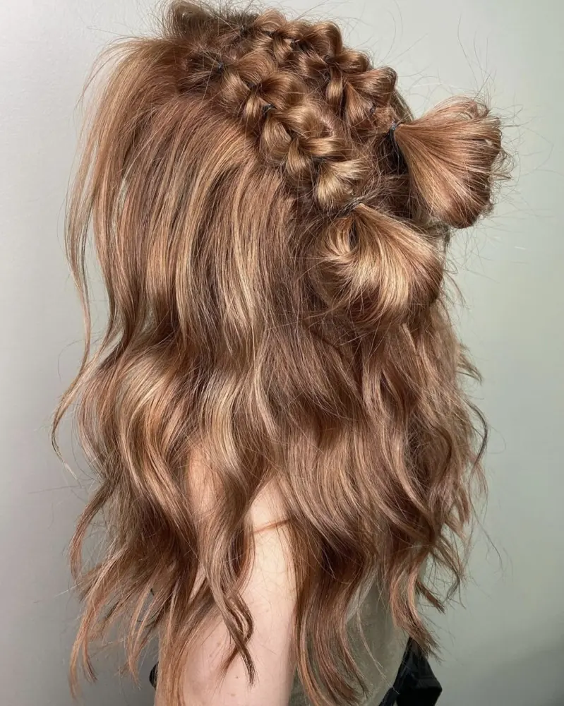 Hair by a D'Llands stylist