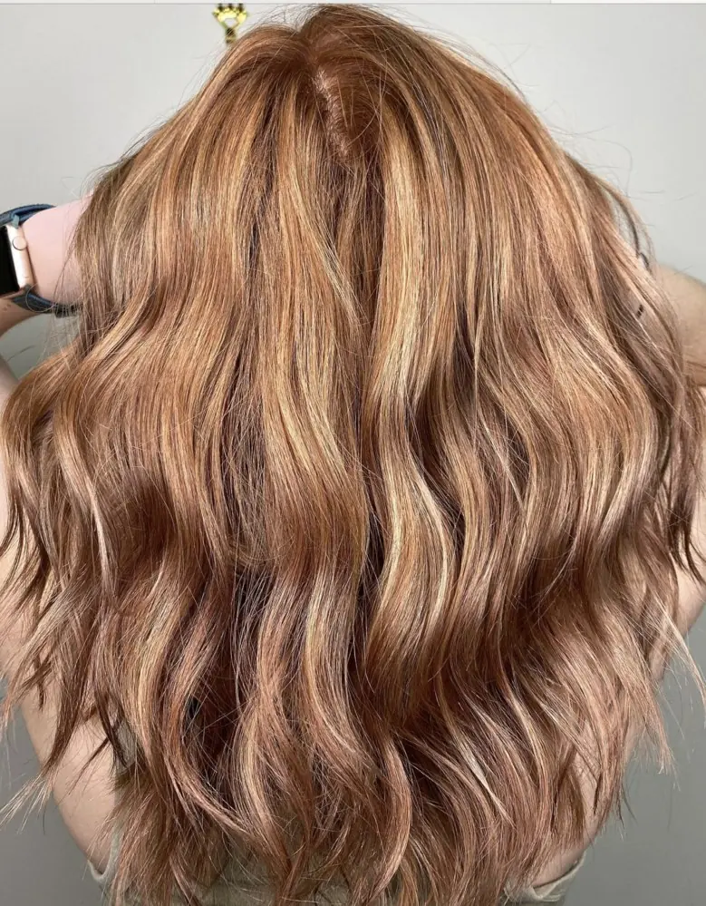 Hair by a D'Llands stylist