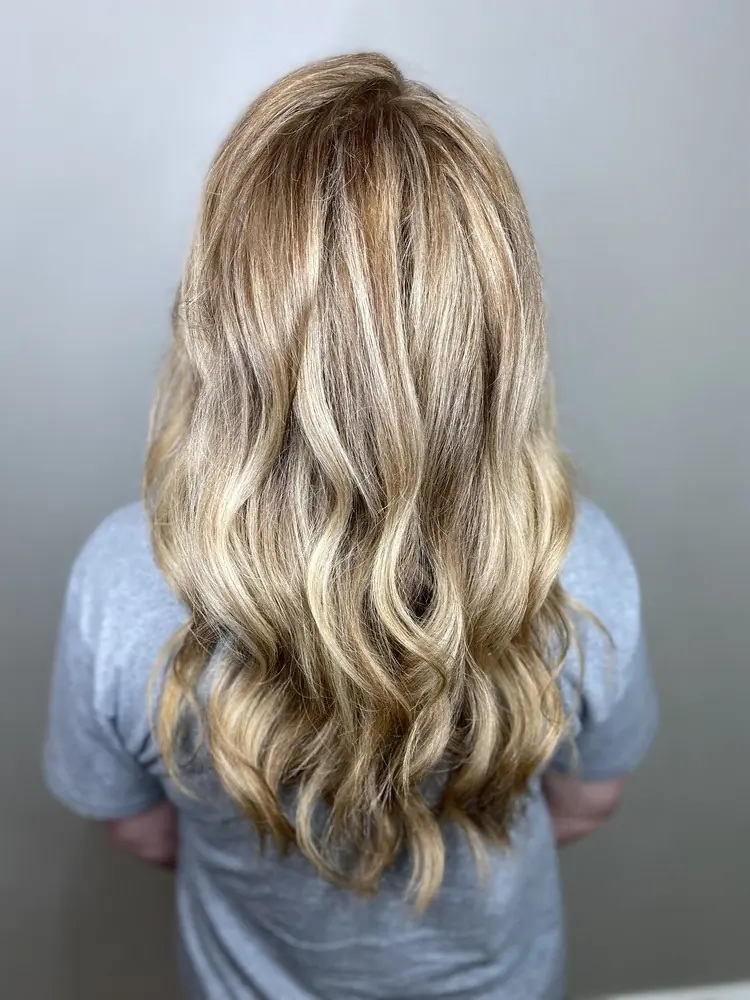 Hair by a D'Llands stylist