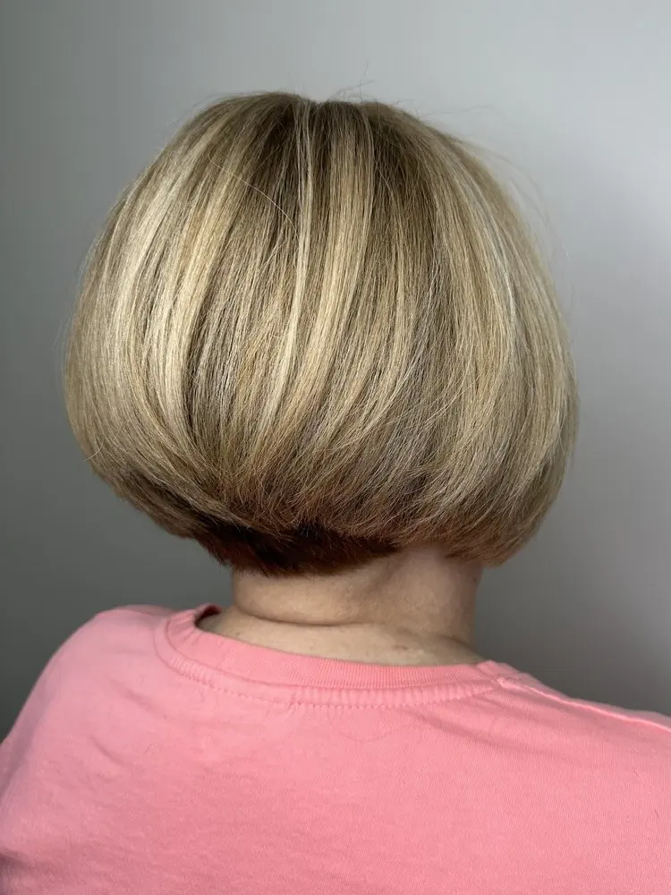 Hair by a D'Llands stylist