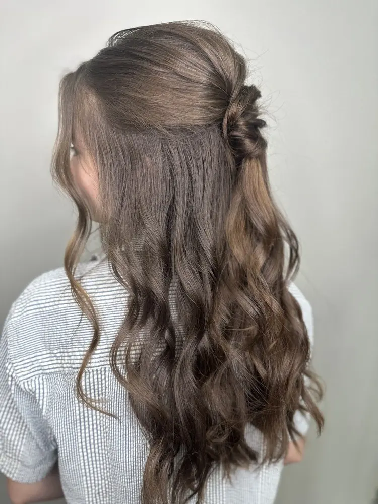 Hair by a D'Llands stylist