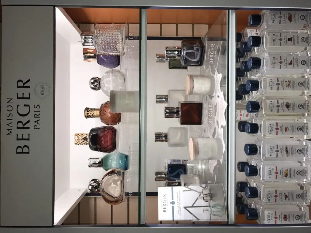 Lampe Berger display