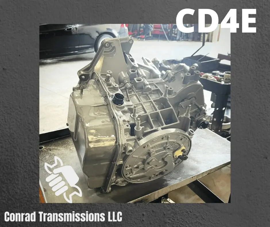 Rebuilt CD4E transmission by Conrad Transmissions