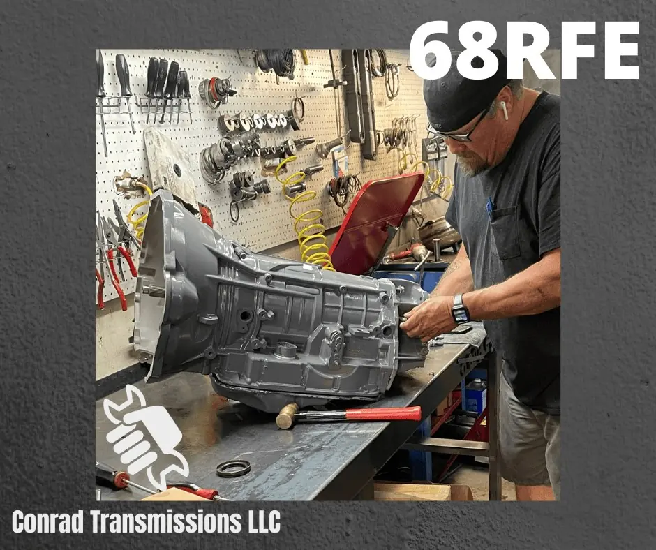 Rebuilt 68RFE transmission by Conrad Transmissions