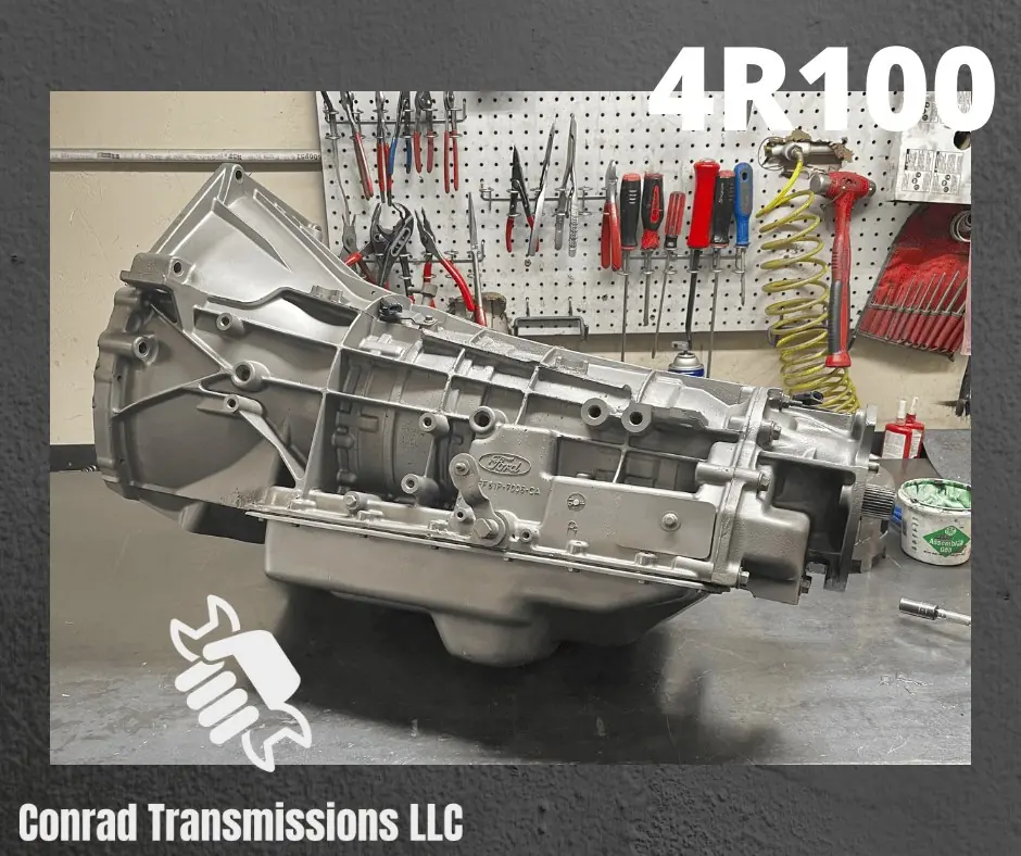 Rebuilt 4R100 transmission by Conrad Transmissions