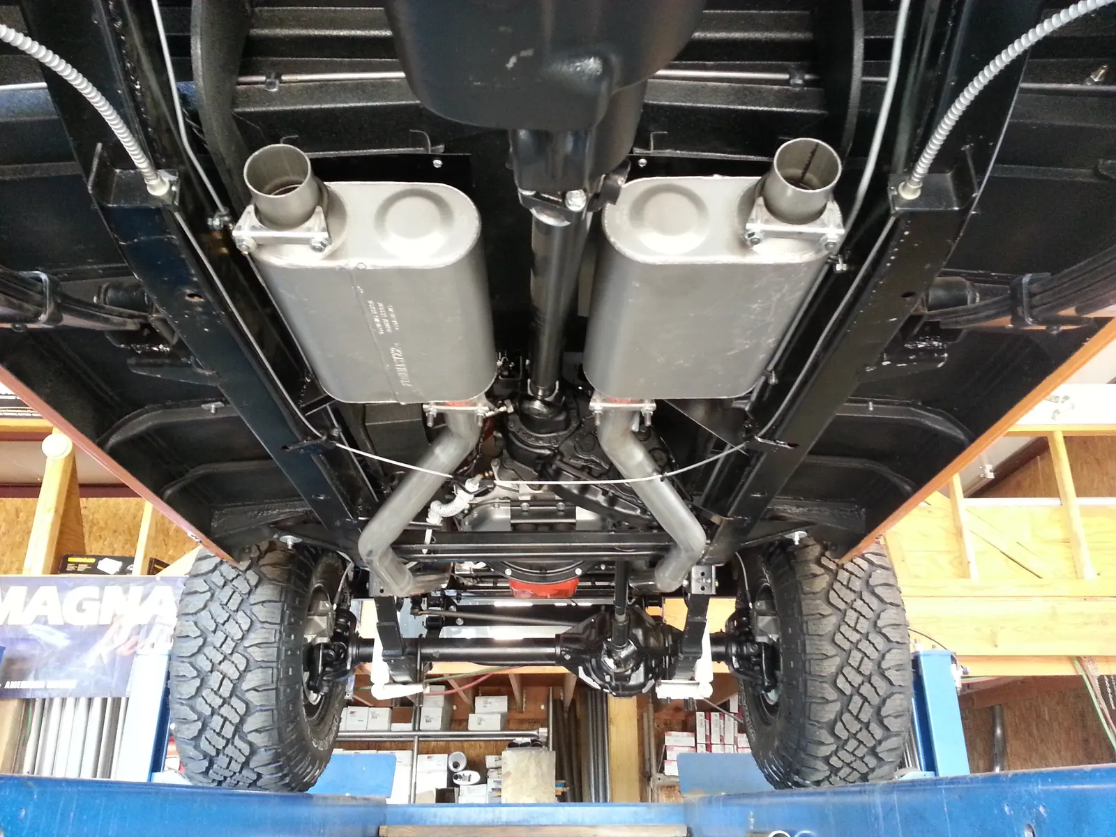 Discount Muffler exhaust work