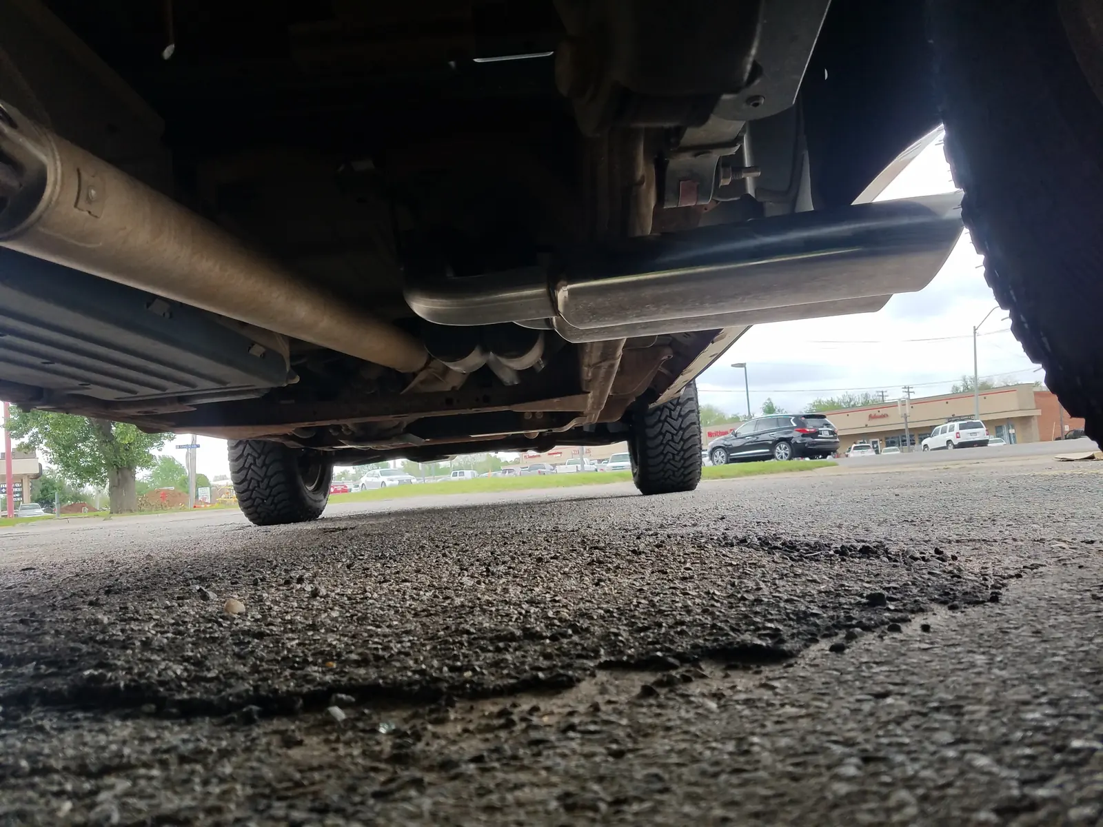 Discount Muffler exhaust work