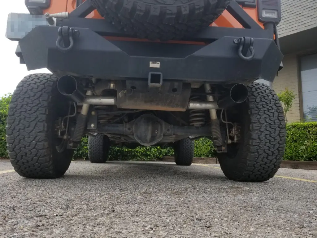 Discount Muffler exhaust work