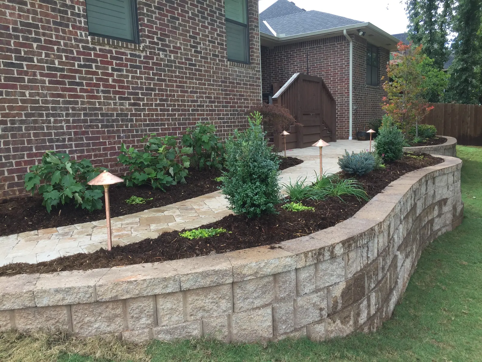 Retaining walls by Giant Landscape