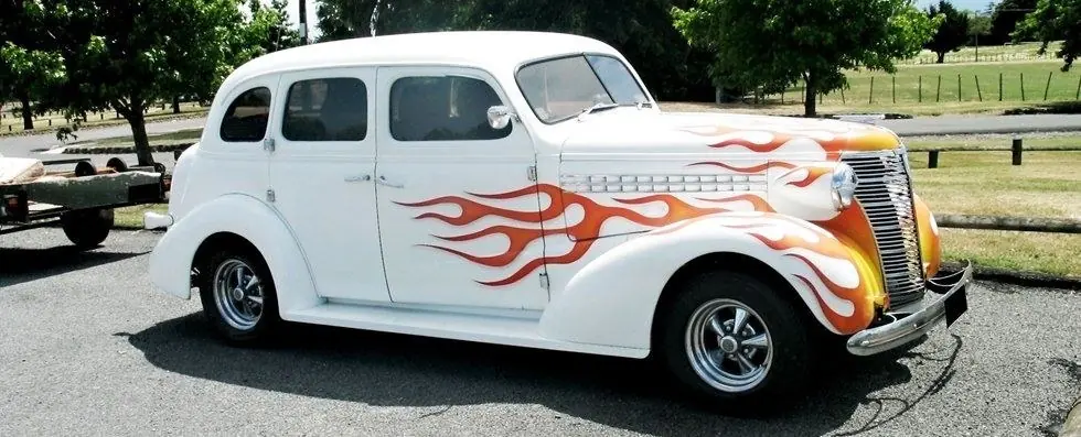 Restoration stage at Latino's Body Shop