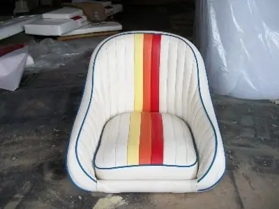 Boat interiors upholstery by Canyon Upholstery