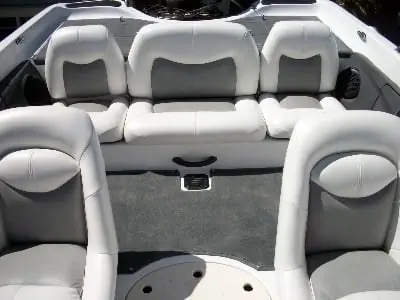 Boat interiors upholstery by Canyon Upholstery
