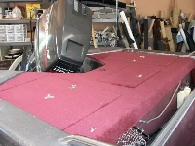 Boat interiors upholstery by Canyon Upholstery