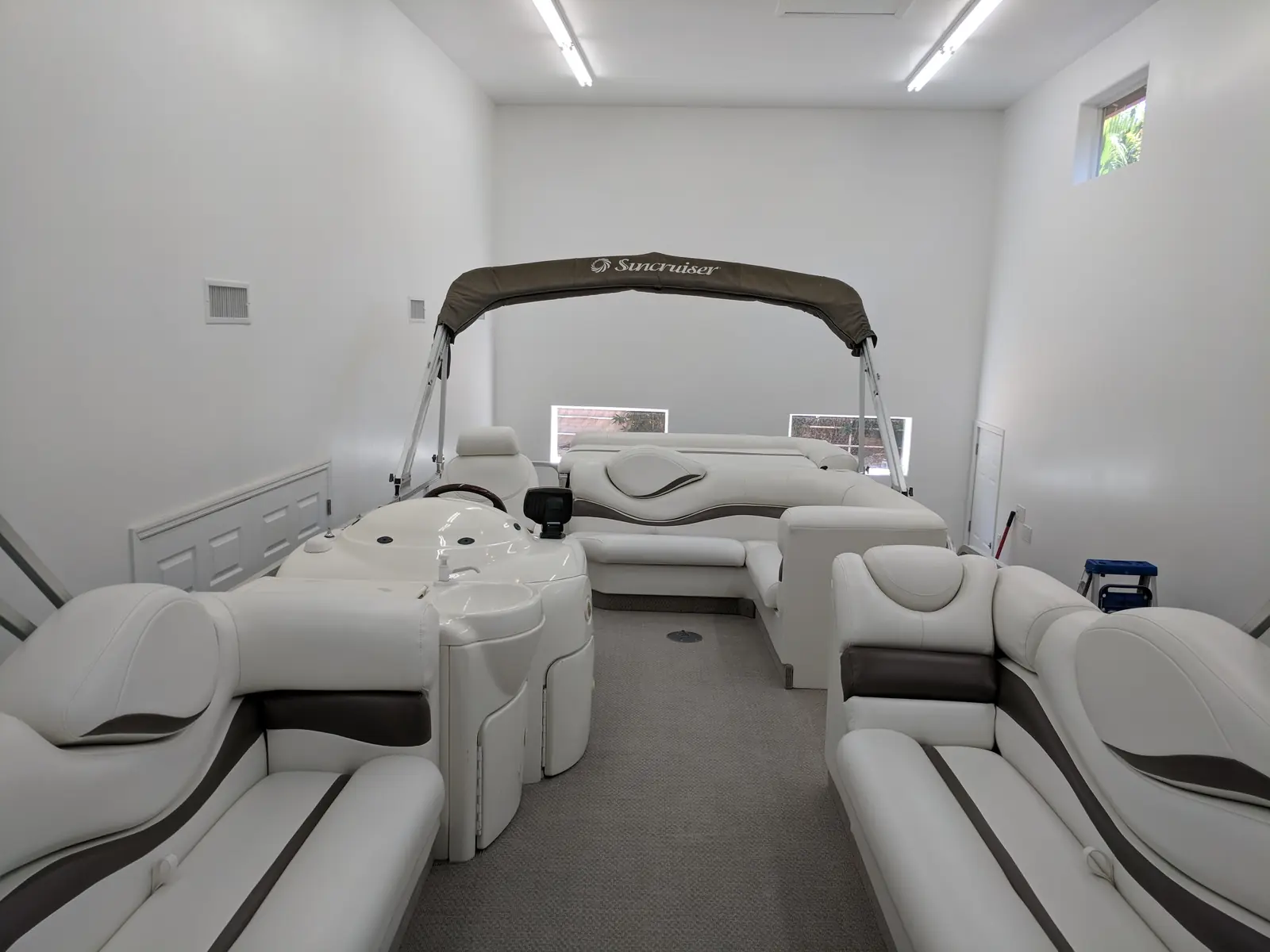 Boat interiors upholstery by Canyon Upholstery