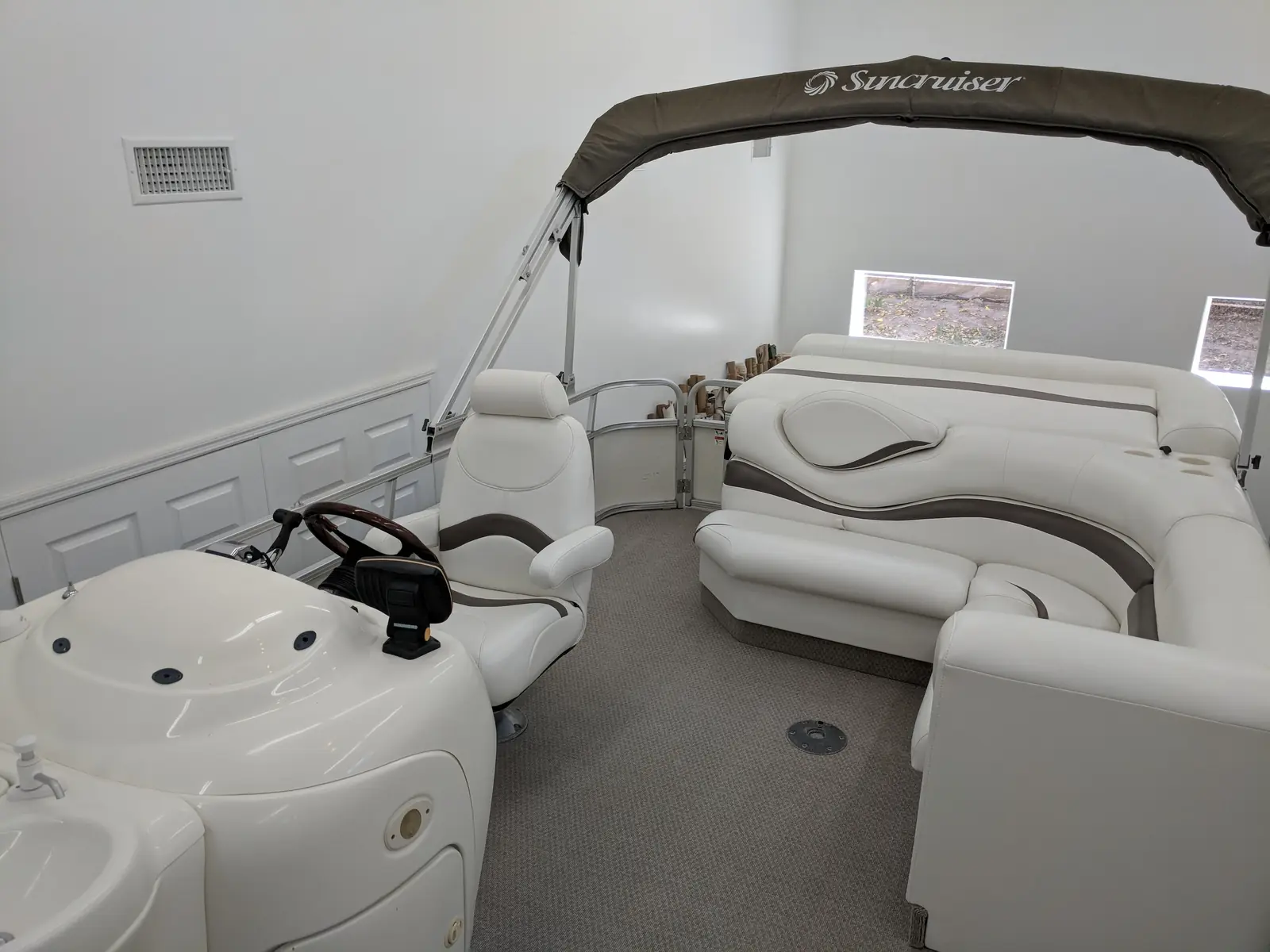 Boat interiors upholstery by Canyon Upholstery