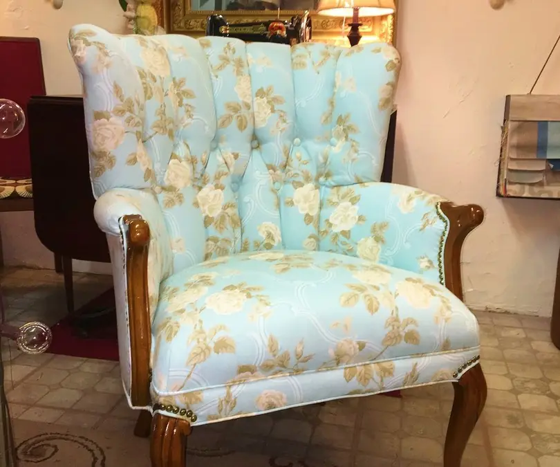 Furniture custom reupholstered by Classic House
