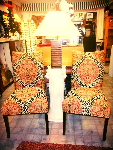 Furniture custom reupholstered by Classic House