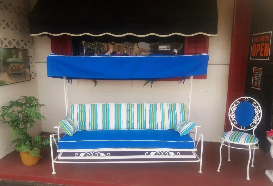 Furniture custom reupholstered by Classic House