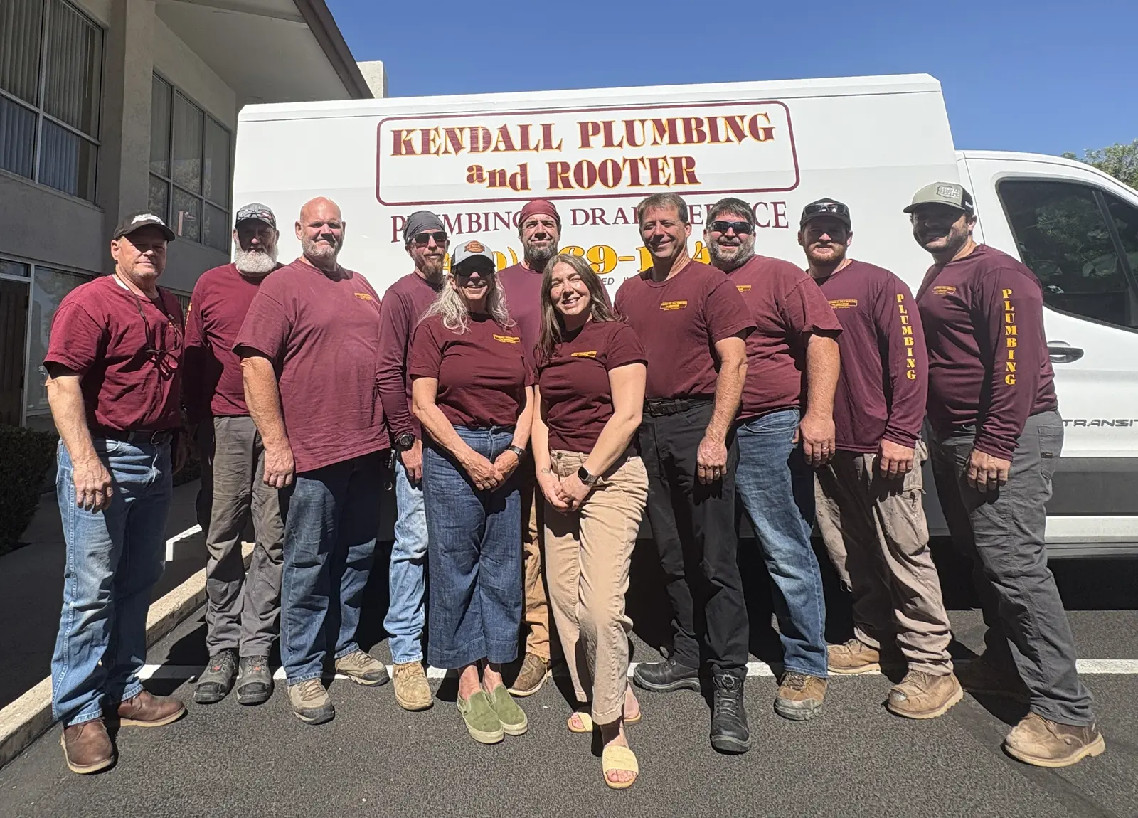 The Kendall Plumbing & Rooter team
