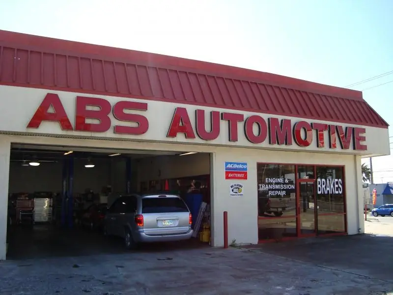 ABS Automotive shop on Perrin Beitel Rd