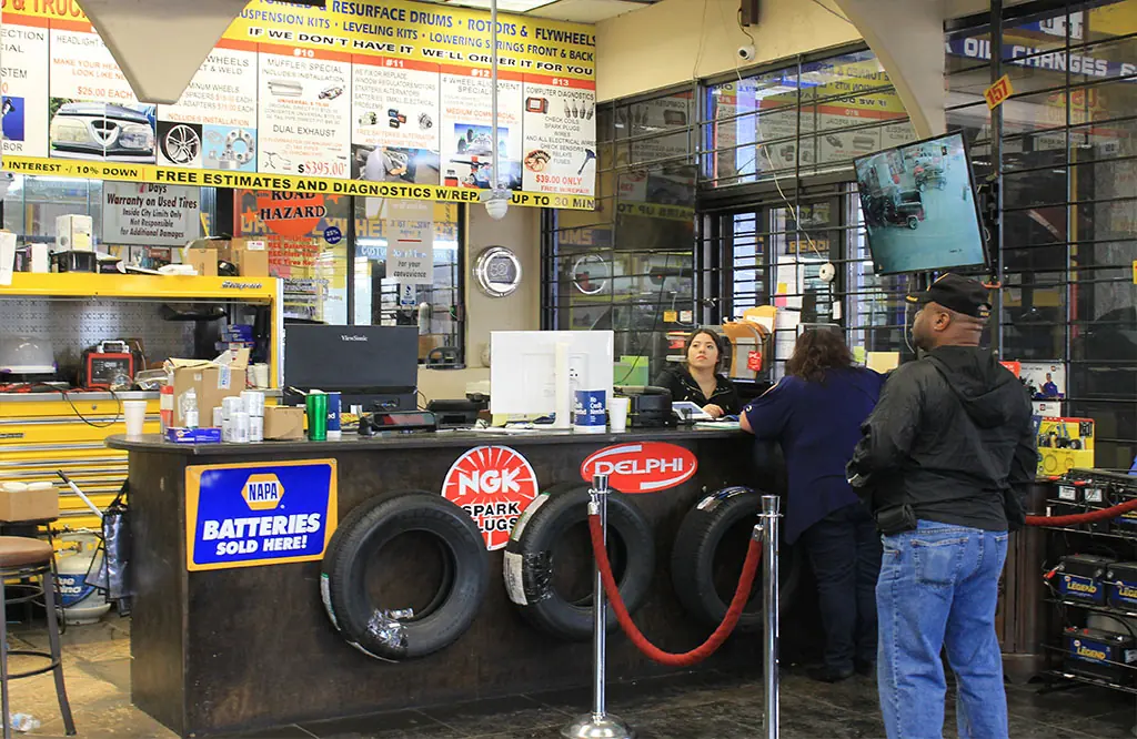Inside Cordova Auto Center