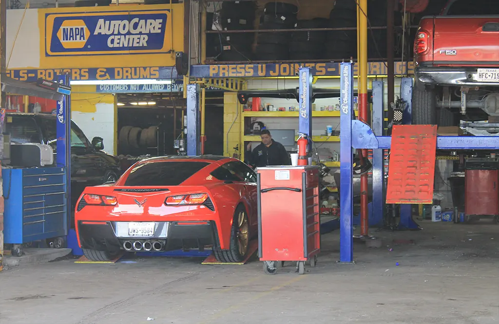 Inside Cordova Auto Center
