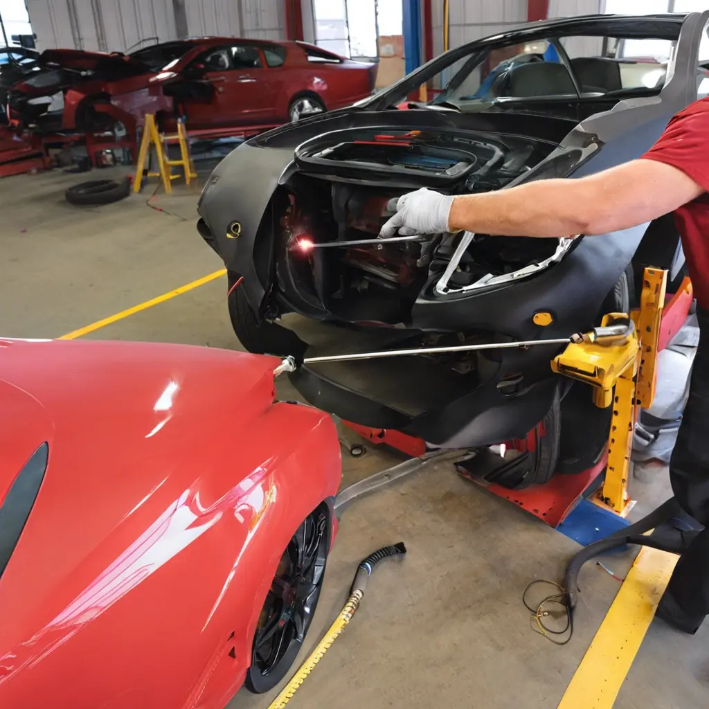 Frame repair & alignment at JMJ