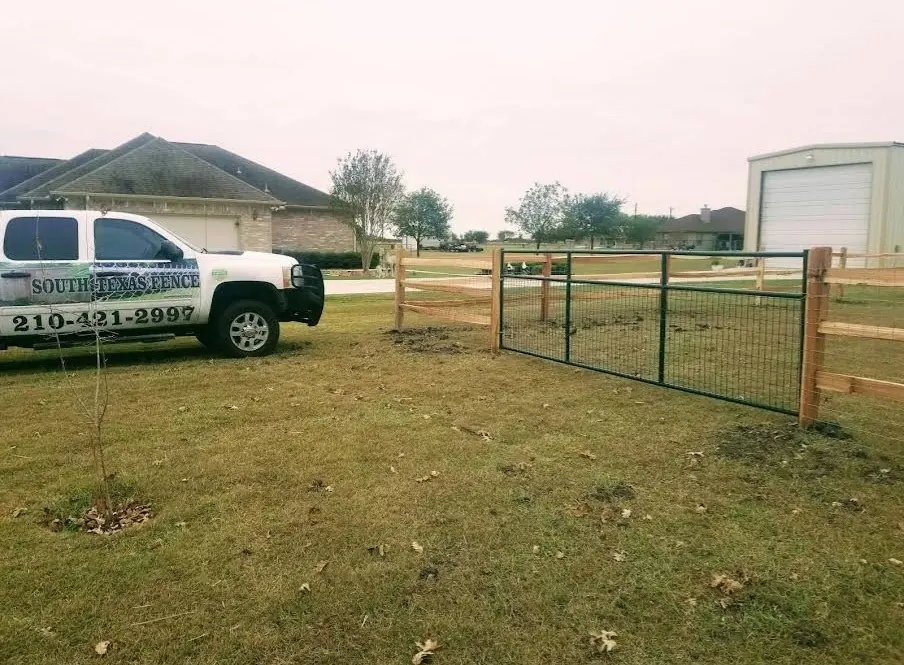 ranch project by South Texas Fence