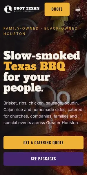 Boot Texan Kitchen mobile