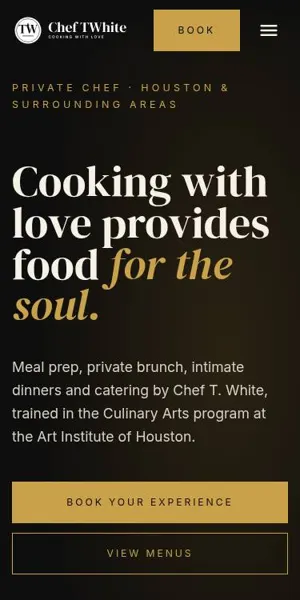 Chef TWhite mobile