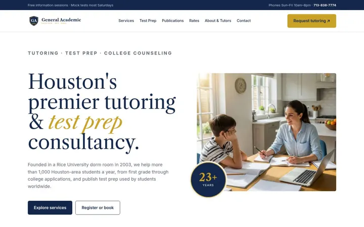 General Academic desktop