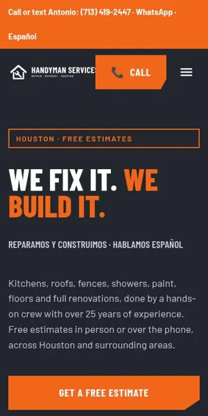 Handyman Services mobile