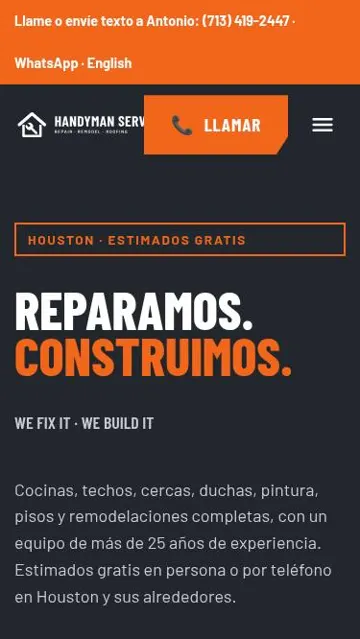 Handyman · Español