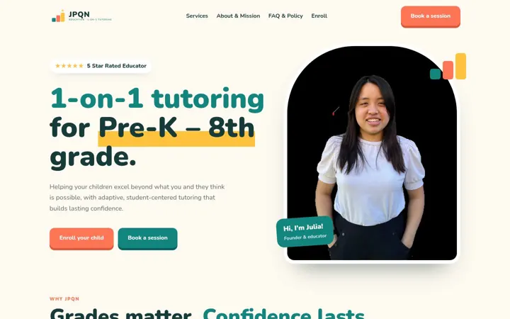 JPQN Education desktop