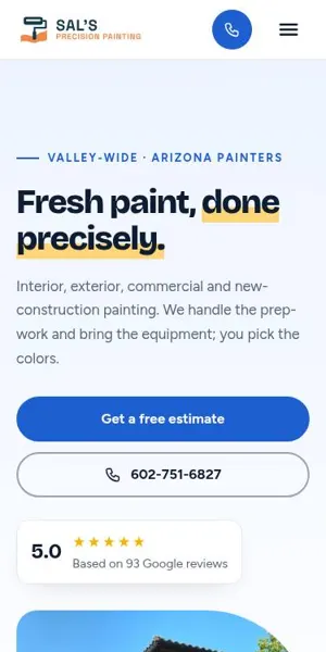 Sal's Precision Painting mobile
