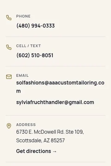 AAA contact info: after