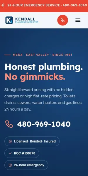 Kendall Plumbing & Rooter mobile