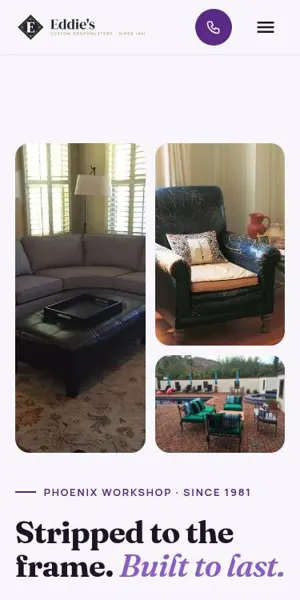 Eddie's Custom Reupholstery mobile