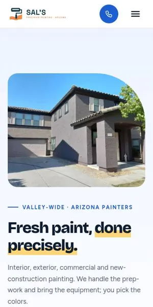 Sal's Precision Painting mobile