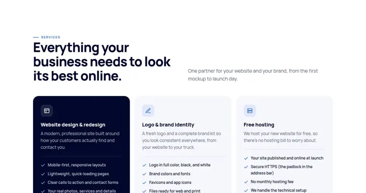 Services with Free hosting