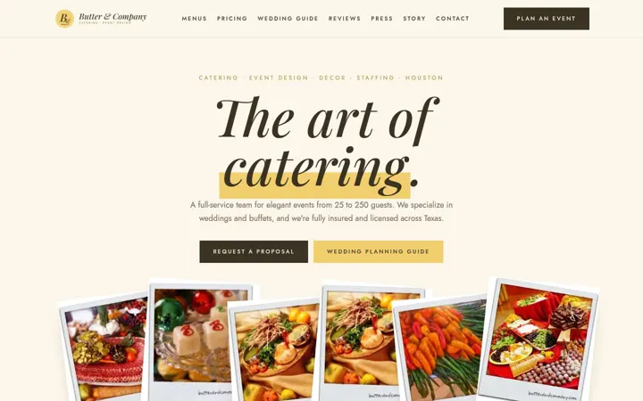 Butter & Company desktop