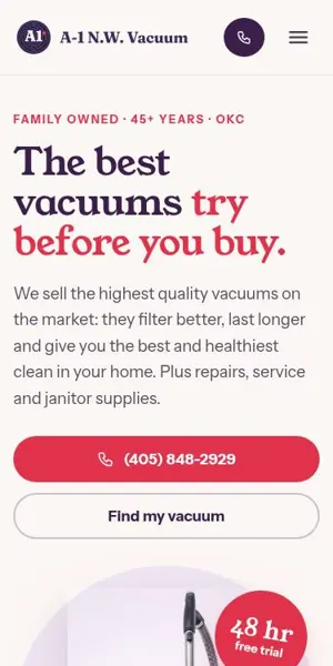 A-1 N.W. Vacuum & Janitor Supplies mobile