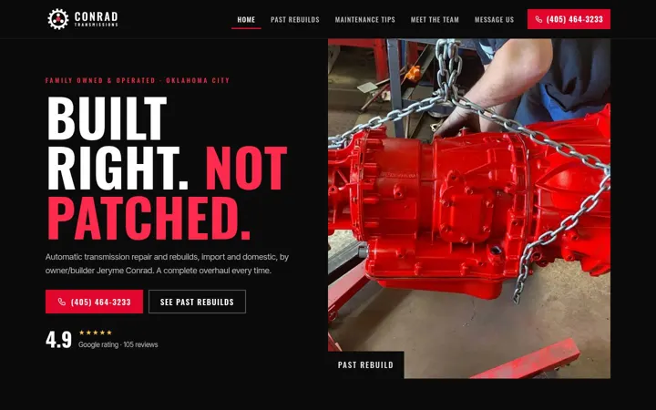 Conrad Transmissions LLC desktop