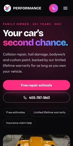 Performance Auto Painting & Collision mobile
