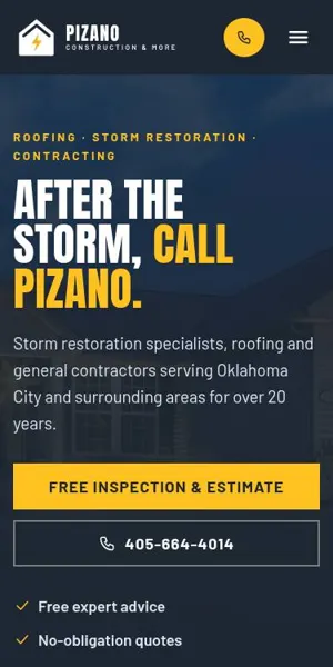 Pizano Construction & More mobile