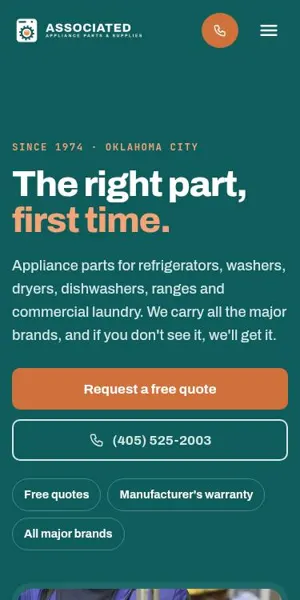 Associated Appliance mobile