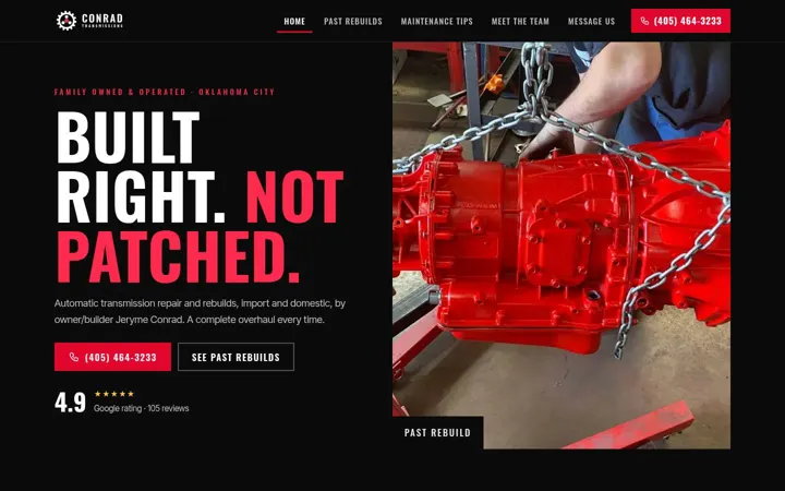 Conrad Transmissions LLC desktop